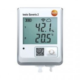 testo Saveris 2-H2 - Ekran ve harici bağlanabilir sıcaklık ve nem problu kablosuz veri kaydedici