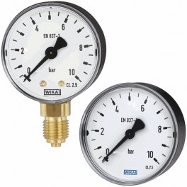 Wika Modeller 111.10, 111.12 Bourdon tüp basınç ölçer - Manometre Wika Modeller 111.10, 111.12 Bourdon tüp basınç ölçer - Manometre