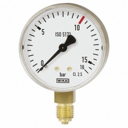 Wika Model 111.11 Bourdon tüp basınç ölçer - Manometre Wika Model 111.11 Bourdon tüp basınç ölçer - Manometre