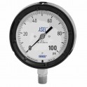 Wika Models 232.34, 233.34 Bourdon tube pressure gauge, stainless steel
