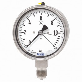 Wika Models 232.36, 233.36 Bourdon tube pressure gauge, stainless steel Wika Models 232.36, 233.36 Bourdon tube pressure gauge, stainless steel