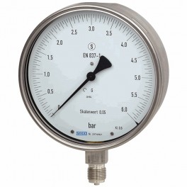 Wika Models 332.30, 333.30 Test gauge, stainless steel Wika Models 332.30, 333.30 Test gauge, stainless steel