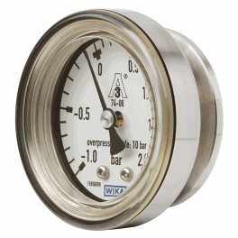 Wika Model PG43SA-C Hijyenik uygulamalar için floş diyafram basınç ölçer - Manometre Wika Model PG43SA-C Hijyenik uygulamalar için floş diyafram basınç ölçer - Manometre