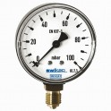 Wika Model 611.13 Kapsüllü basınç ölçer - Manometre