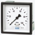 Wika Modeller 614.11, 634.11 Kapsüllü basınç ölçerler, Kare ve Yan Panel, Montaj Serisi