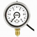 Wika Model PGS25 Elektronik basınç siviçli bourdon tüp basınç ölçer - Manometre