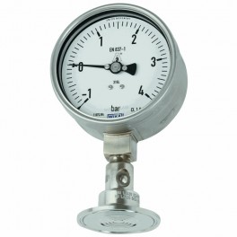 Wika Model DSS22F Takılı diyafram contalı EN 837-1'e göre basınç göstergesi - DSS22F Wika Model DSS22F Takılı diyafram contalı EN 837-1'e göre basınç göstergesi - DSS22F