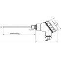 RTKR-M08-L150.2 DALMA BOYU 150MM ÇAP 8MM KAFALI TİP 2*PT-100 TERMOKUPL AISI304 EMKO