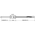 T-M08-L030-K05 DALMA BOYU 30MM TÜP ÇAPI 8MM M12 KONNEKTÖRLÜ 5MT KABLOLU BAYONET PT-100 TERMOKUPL EMKO